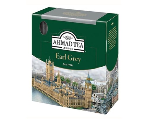 Чай "Ахмад Earl Grey" 100пак.